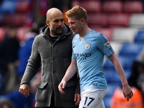 pep guardiola's approach over kevin de bruyne